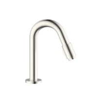 Procasa Vivo robinet eau froide - bec 190 mm - Brushed Nickel PVD - brossé mat PVD