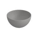 Procasa Obi lavabo à poser rond 240 x 240 x 120 mm - noir mat - céramique - sans trou de robinet - sans trop-plein