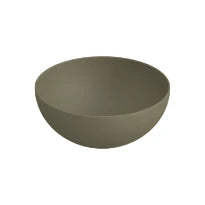 Procasa Obi lavabo à poser rond 400 x 400 x 165 mm - forêt - céramique - sans trou de robinet - sans trop-plein