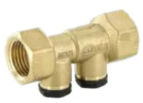 Fixaflex laiton clapet anti-retour FF 3/4 x 3/4 - approuvé Belgaqua