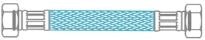 Fixaflex Superflex 25 inox flexible FF 1/2 x 1/2 F - 600 mm - avec joint intégré- Max 90° C