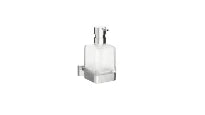 Inda Lea 1800 distributeur de savon en verre satiné - chromé