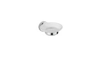Inda Forum 3600 porte-savon en verre satiné - chromé