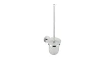 Inda Forum 3600 porte-brosse en verre satiné - chromé