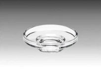 Inda Ricambi Accessori porte-savon en verre transparent