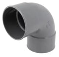 Nicoll PVC à coller coude 87° FF 75 x 75 mm - gris