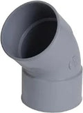 Nicoll PVC à coller coude 45° FF 125 x 125 mm - gris