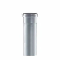 Nicoll PP tuyau avec manchon 40 x 1,8 mm (longueur 1m) - gris - prix par mètre