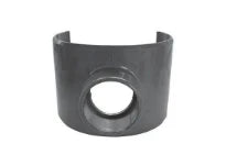 Nicoll PVC à coller selle 90 x 40 mm - gris