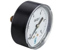 Syveco MA manometre axial 50 mm x 1/4 - 0-10 BAR