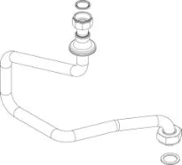 Bosch Gaspijp verticaal