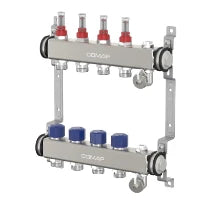 Comap UFH inox collecteur chauffage par le sol 4/4 - 9 x EK3/4