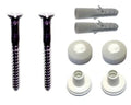 DBJ set de fixation pour toilet M6 x 70 - blanc - pris par set