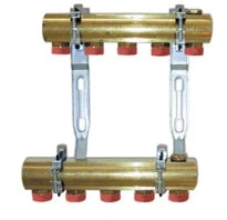 Giacomini R5515R collecteur prémonté 4/4 - 6 x 18AA