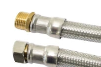 Fixaflex Superflex 25 inox flexible avec coude MF 4/4 x 4/4 - 600 mm - Max 90°