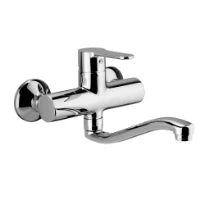 Paffoni Blu mélangeur de cuisine avec bec orientable - chromé