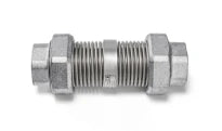 Marchel uitzettingscompensator met draadaansluiting 2" FF inox
