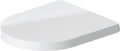 Duravit Me by Starck compact abattant - softclose - charnière inox - blanc mat