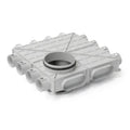 Begetube Profi-air boite de distribution modèle bas 2 x DN 180 - 12 x 63 mm