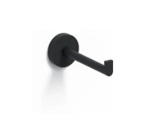 Clou Flat porte-rouleau sans couvercle, noir mat powdercoating