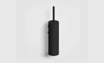 Clou Sjokker porte-brosse, modèle mural, noir mat powdercoating. prix par pièce