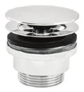 Conima lavabo crépine 5/4" sans trop-plein - écoulement libre - chromé