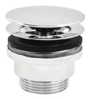 Conima lavabo crépine 5/4" sans trop-plein - écoulement libre - chromé