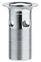 Conima crepine lang zonder clapet H100mm met overloop chroom