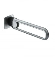 KWS E300 barre d'appui rabattable 850 mm - inoxydable