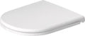 Duravit D-Code abattant - NOUVEAU MODELE - blanc - avec amortissuer de fermeture - démontable