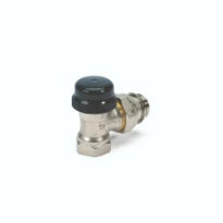 Begetube robinet radiateur thermostatisable équerre 1/2 x 1/2 - valeurs Kv réglables