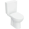 Geberit Selnova AP128 PACK cuvette à poser sorti H Rimfree PACK - 355 x 665 mm -  (Selnova cuvette à poser H Rimfree + reservoir AP128 + abattant Softclose) sans rebord - blanc