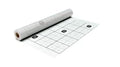 ProOne UFH folie imprimée 100000 x 1200 x 0,2 mm - mailles 100 x 100 mm (rol = 120 m²) - prix par rouleau - vendu par rouleau