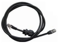 DAB CABLE + CLAMP CAT F-UTP 5E 2m