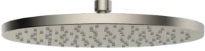Procasa Vivo douche de tête rond 300 x 17 mm - Brushed Nickel PVD - brossé mat PVD