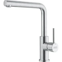 Franke Smart Glenda mitigeur de cuisine avec bec pivotant - Levier latéral - Acier inoxydable