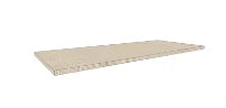 Procasa Klaire top - HPL plan vasque 1000 x 460 x 18 mm - sans découpe - linnen