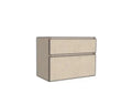 Procasa Klaire 65 - sous meuble lavabo avec 2 tirroirs 900 x 435 x 650 mm - découpe droite - linnen
