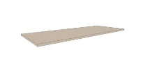 Procasa Klaire top - HPL plan vasque 1200 x 460 x 18 mm - sans découpe - soft