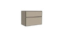 Procasa Klaire 65 - sous meuble lavabo avec 2 tirroirs 900 x 435 x 650 mm - découpe droite - soft