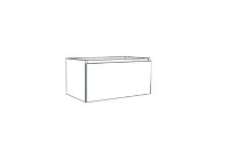 Procasa Klaire 39 - sous meuble lavabo avec 1 tirroir 800 x 435 x 390 mm - blanc