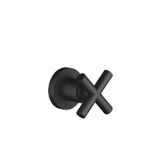 DORNBRACHT Tara Robinet d’arrêt à encastrer fermant à droite 3/4" noir mat