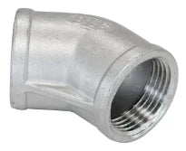 STD Inox 316 120 coude 45° FF 1/2 x 1/2 (sachet 10st)