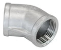 STD Inox 316 120 coude 45° FF 2 x 2