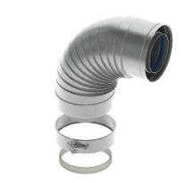 COURBE DRU 150 X 100 aluminium nervuré
