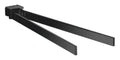 EMCO Loft, porte-serviettes, 2 parties pivotables 410mm, noir