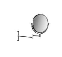 EMCO miroir de rasage, Ø 200mm, 2 bras, réglable, grossissement 3, chr