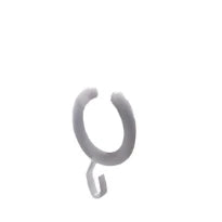 EMCO System2, anneaux pour rideau de douche, set 10 pièces, blanc