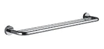 EMCO Rondo2, porte-serviettes double, 600mm, chromé