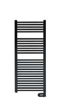 Zehnder Aura radiateur électrique 786 x 400 mm - 300 Watt - RAL 9005 noir